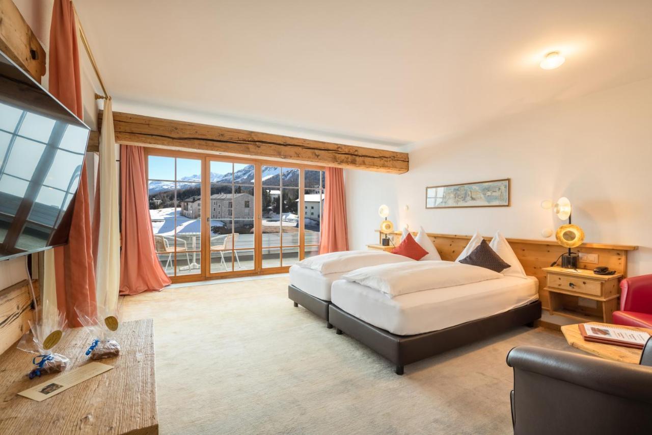 Schweizerhaus Swiss Quality Hotel Maloja Luaran gambar