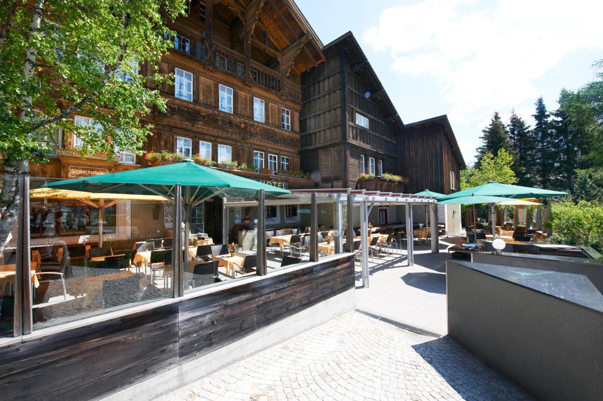 Schweizerhaus Swiss Quality Hotel Maloja Luaran gambar